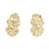 Image 1 : 18KT Yellow Gold 2.00 ctw Diamond Earrings