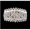 Image 1 : 14KT White Gold 1.43 ctw Diamond Ring