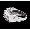 Image 3 : 14KT White Gold 1.43 ctw Diamond Ring