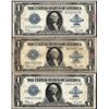 Image 1 : Lot of (3) 1923 $1 Silver Certificate Notes