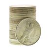 Image 2 : Roll of (20) Brilliant Uncirculated 1923 $1 Peace Silver Dollar Coins