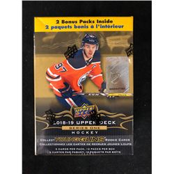 2018-19 Upper Deck NHL Series One Hockey Blaster Box (6 CARDS PER PACK - 12 PACKS PER BOX)