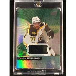 2017-18 UPPER DECK TRILOGY PATRICE BERGERON HOCKEY CARD