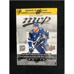 2018-19 Upper Deck MVP Hockey Factory Sealed 21 Pack Blaster Box (5 Cards Per Pack)