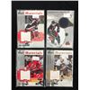 Image 1 : AUTHENTIC FABRICS/ HOT MATERIALS HOCKEY CARD LOT