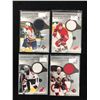 Image 1 : AUTHENTIC FABRICS HOCKEY CARD LOT
