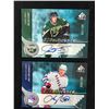 Image 1 : SIGNIFICANCE SP GAME USED EDITION HOCKEY CARD LOT (ARNOTT/ NYLANDER)