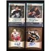 Image 1 : AUTOGRAPHED HOCKEY CARD LOT (FEDETENKO/ POTI/ DRAPER/ SULLIVAN)
