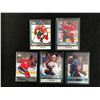 Image 1 : UPPER DECK YOUNG GUNS HOCKEY CARD LOT (HAAPALA/ KERFOOT/ BIGRAS...)