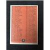 Image 2 : 1962 TOPPS BASEBALL #22 1ST SERIES CHECKLIST (UNMARKED)