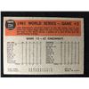 Image 2 : 1962 TOPPS  #234 "MARIS WINS IT IN THE 9th"