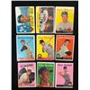 Image 1 : 1958 TOPPS BASEBALL TRADING CARDS LOT
