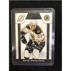 2010-11 Zenith Boston Bruins Hockey Card #40 Brad Marchand