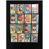 Image 1 : 1960 TOPPS BASEBALL CARD LOT (BURDETTE/ BROWN/ BRUTON...)