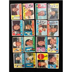 1960 TOPPS BASEBALL CARD LOT (FREESE/ KLAUSE/ HENRY...)