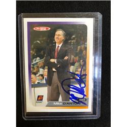 Mike D'Antoni Signed Topps Total Basketball Card