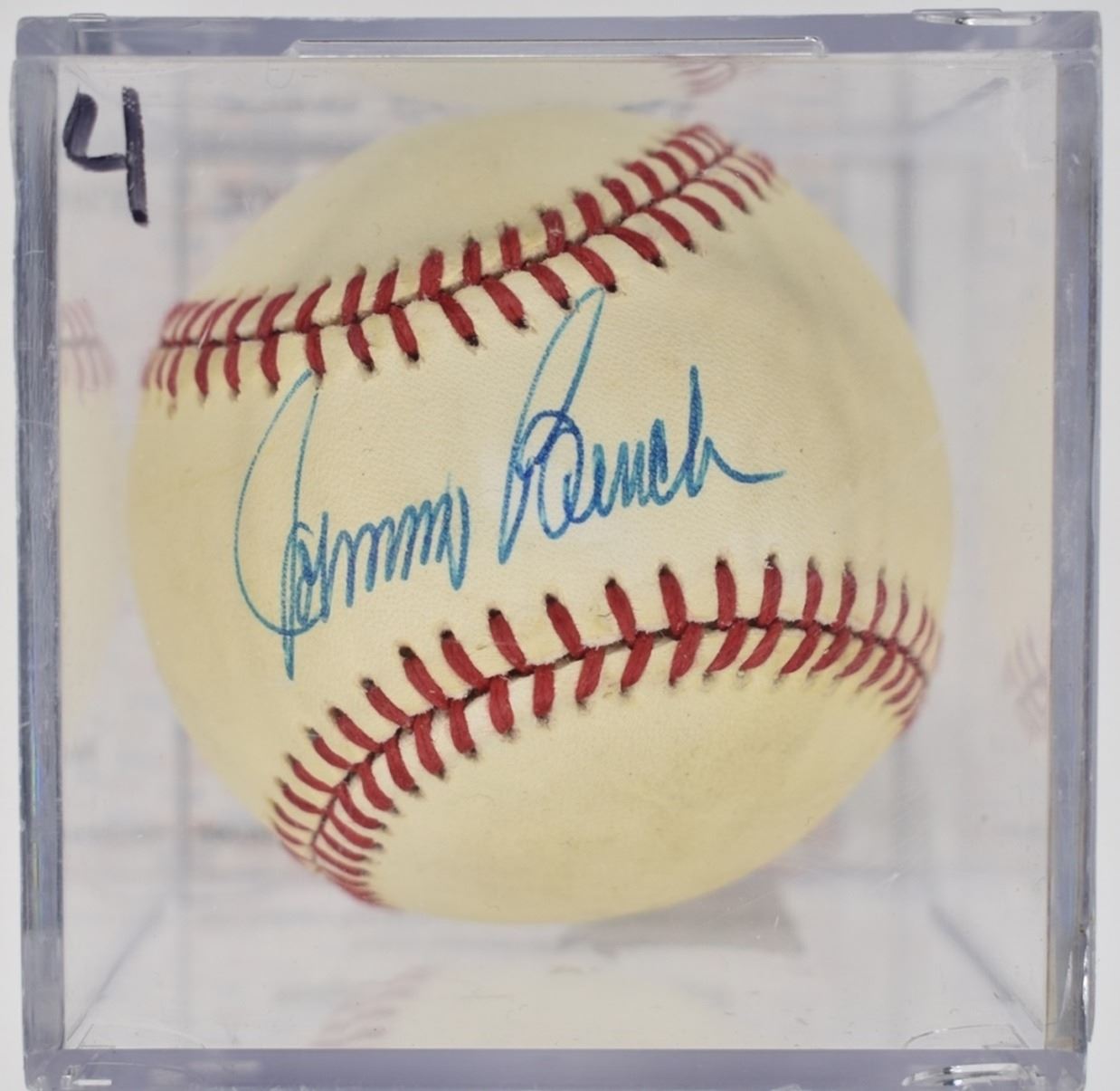 Johnny Bench Autographed Baseball Psa Dna Johnny Bench Autographed Baseball Psa Dna
