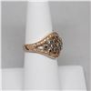 Image 2 : 14k Yellow gold DIamond Ring -6