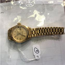 ROLEX LADIES 18K DATEJUST 69178