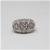 Image 1 : 14K White gold DIamond Ring -2