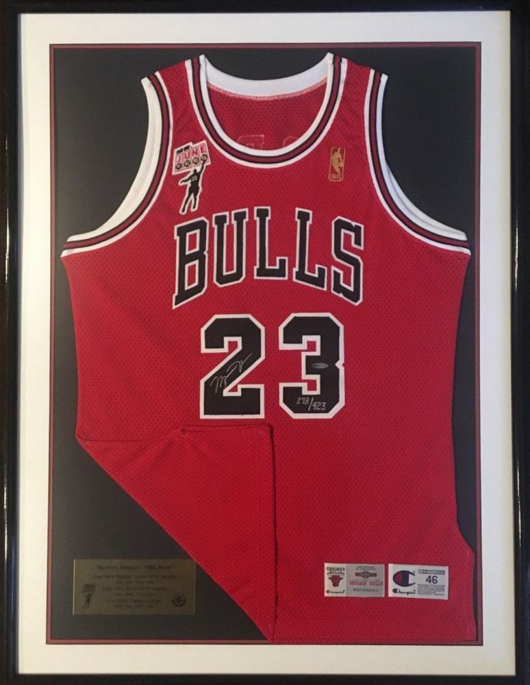signed jordan jersey