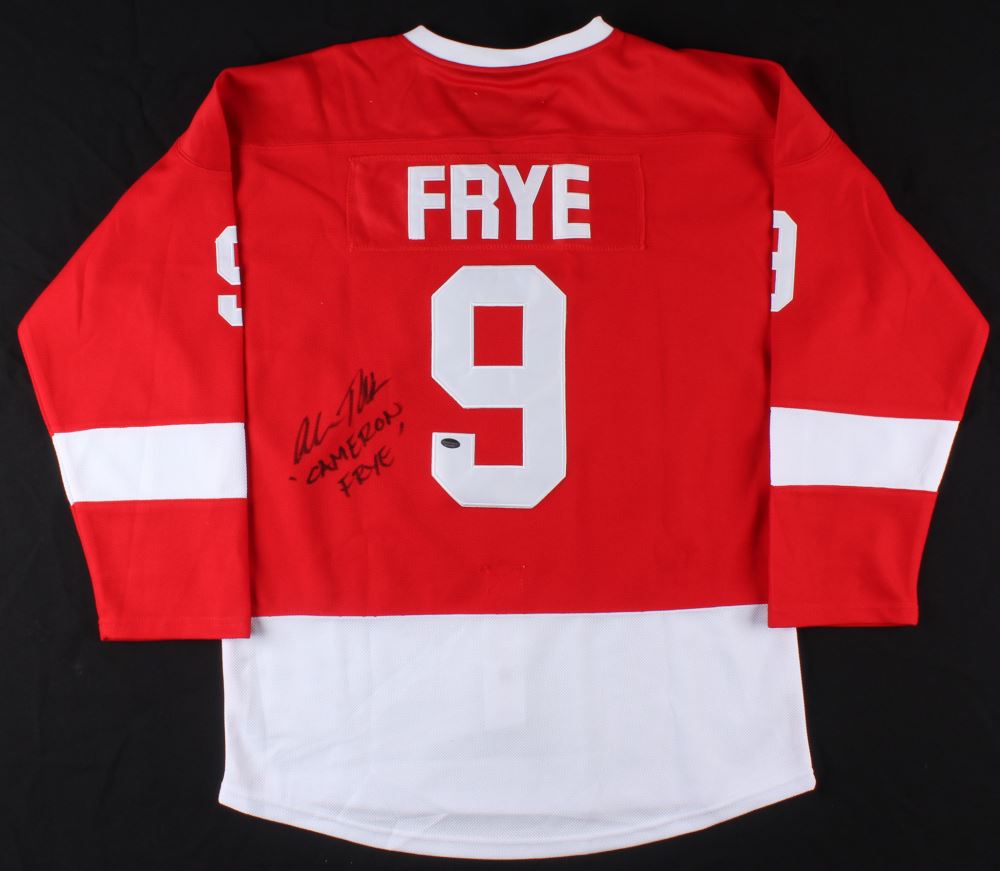 ferris bueller red wings jersey