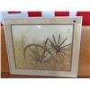 Image 1 : WAGON WHEEL PRINT, (24.25"X20.5")