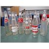 Image 1 : 12 POP BOTTLES, (2 EA OF MISSION, OLD COLONY, KIK; 1 EA  OF DOUBLE COLA, WYNOLA, DIET RITE, STUBBY, 