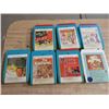 Image 1 : 7 - 8 TRACK TAPES, (ROMPER ROOM, SESAME STREET, ETC. )