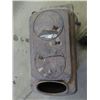 Image 5 : HERALD #22 WOOD BURNING STOVE, *LID CRACKED*, (22"HX30"LX12"W)