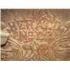 Image 7 : HERALD #22 WOOD BURNING STOVE, *LID CRACKED*, (22"HX30"LX12"W)