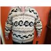 Image 1 : COWICHAN SWEATER (1975 MED. SIZE) *PURCHASED IN COWICHAN, BC*