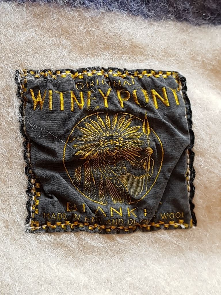 4 POINT WHITNEY BLANKET (MADE IN ENGLAND), 64"X76" Schmalz Auctions