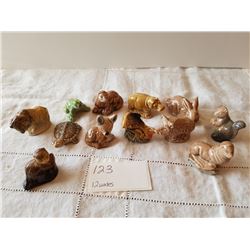12 WADES ANIMAL FIGURINES