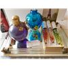 Image 2 : DRESSER TRAY W/PERFUME BOTTLES & PERFUME