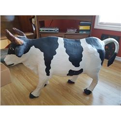 HOLSTEIN COW PAPER MACHE, *LIGHT BUT BEAUTIFUL*