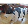 Image 2 : HOLSTEIN COW PAPER MACHE, *LIGHT BUT BEAUTIFUL*