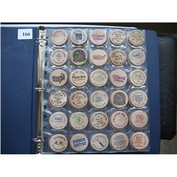 WOODEN NICKELS/TOKENS  - (LOT OF 60) - *MOSTLY DIFFERENT*