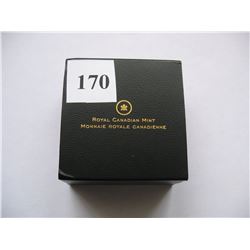 2008 PROOF $20 SILVER COIN *ROYAL HUDSON LOCOMOTIVE*