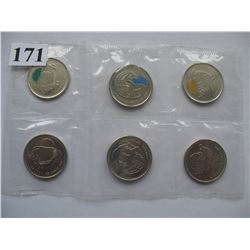 2011 CANADIAN MINT LEGENDARY NATURE SET *COLORED AND PLAIN*