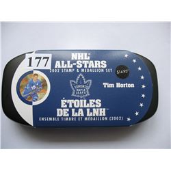 CANADA POST STAMP AND MEDALLION SET *TIM HORTON*