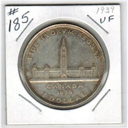 1939 CANADIAN SILVER DOLLAR