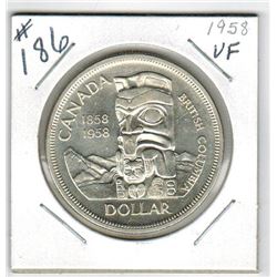 1958 CANADIAN SILVER DOLLAR