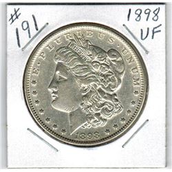 1898 US *MORGAN* SILVER DOLLAR
