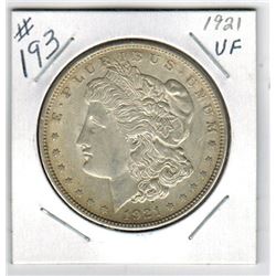 1921 US *MORGAN* SILVER DOLLAR