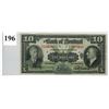 Image 1 : 1938 BANK OF MONTREAL ($10 BANKNOTE) *SER. # 255508*