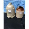 Image 1 : MEDALTA CHICKEN FEEDER & 1 GAL. PICKLE CROCK *NO LID*