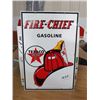 Image 1 : SIGN (TEXACO FIRE CHIEF) *STEEL REPRODUCTION* 18"X12"* (TIN)