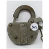 Image 4 : 2 ANTIQUE LOCKS, *NO KEYS*  (CPR & CNR0