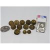 Image 1 : LOT OF PENITENTIARY BUTTONS AND 2 LAPEL PINS
